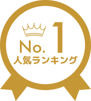 人気ランキング1位